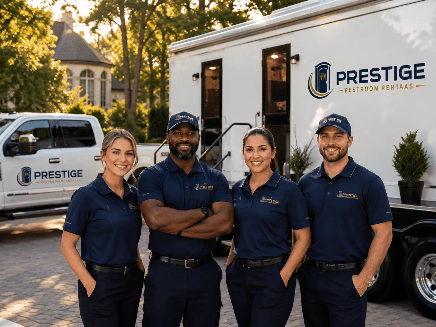 Trusted Luxury Portable Restrooms company in Matlock, WA
